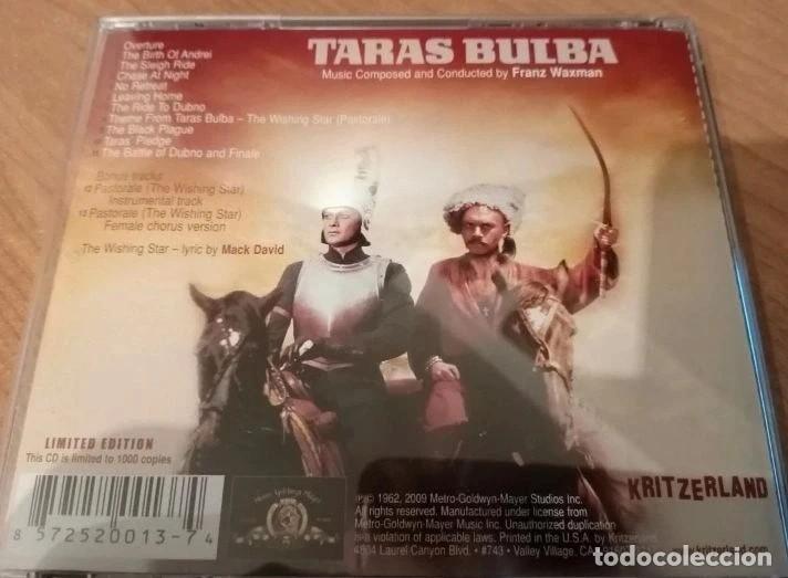 CDs de m&uacute;sica: CD SOUNDTRACK: TARAS BULBA - Foto 3