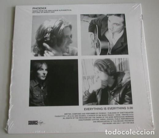 CDs de m&uacute;sica: Phonix cd Promo 1 titre everything is everything SS - Foto 2