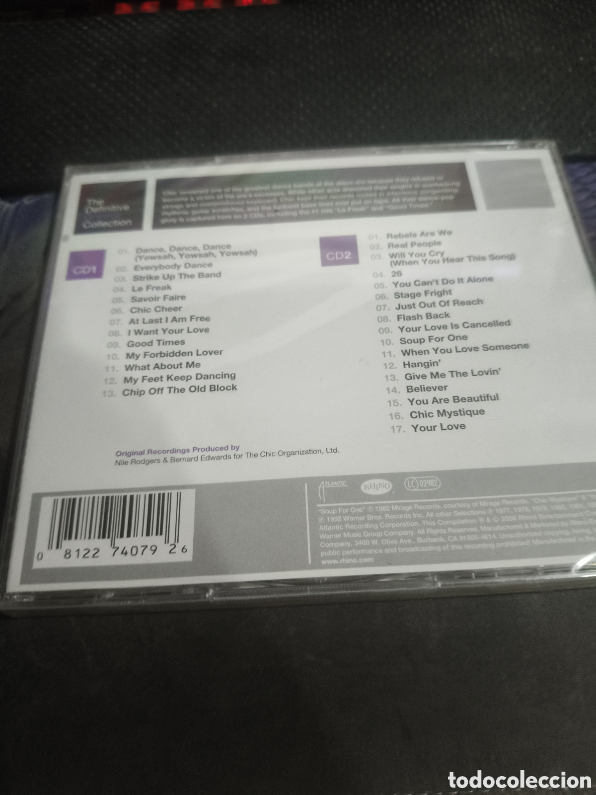 CDs de m&uacute;sica: Chic 2 CDs Nuevo a estrenar -13 - Foto 2