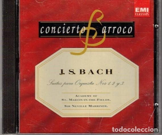 CDs de m&uacute;sica: :::: CD03 - CONCIERTO BARROCO - J. S. BACH - Foto 1