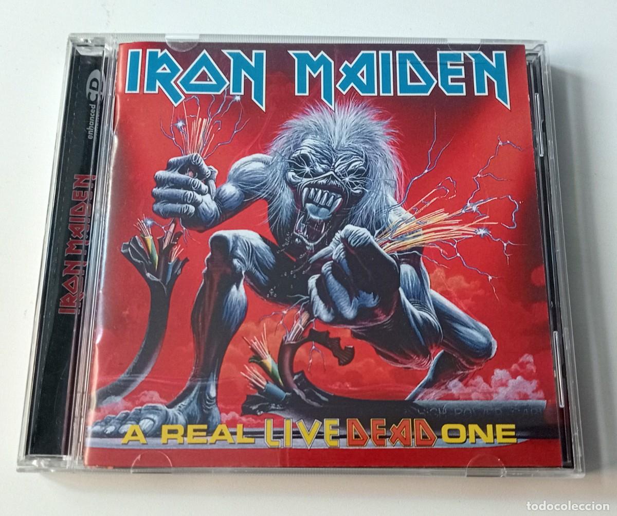 CDs de m&uacute;sica: DOBLE CD IRON MAIDEN - A REAL LIVE DEAD ONE - Foto 1
