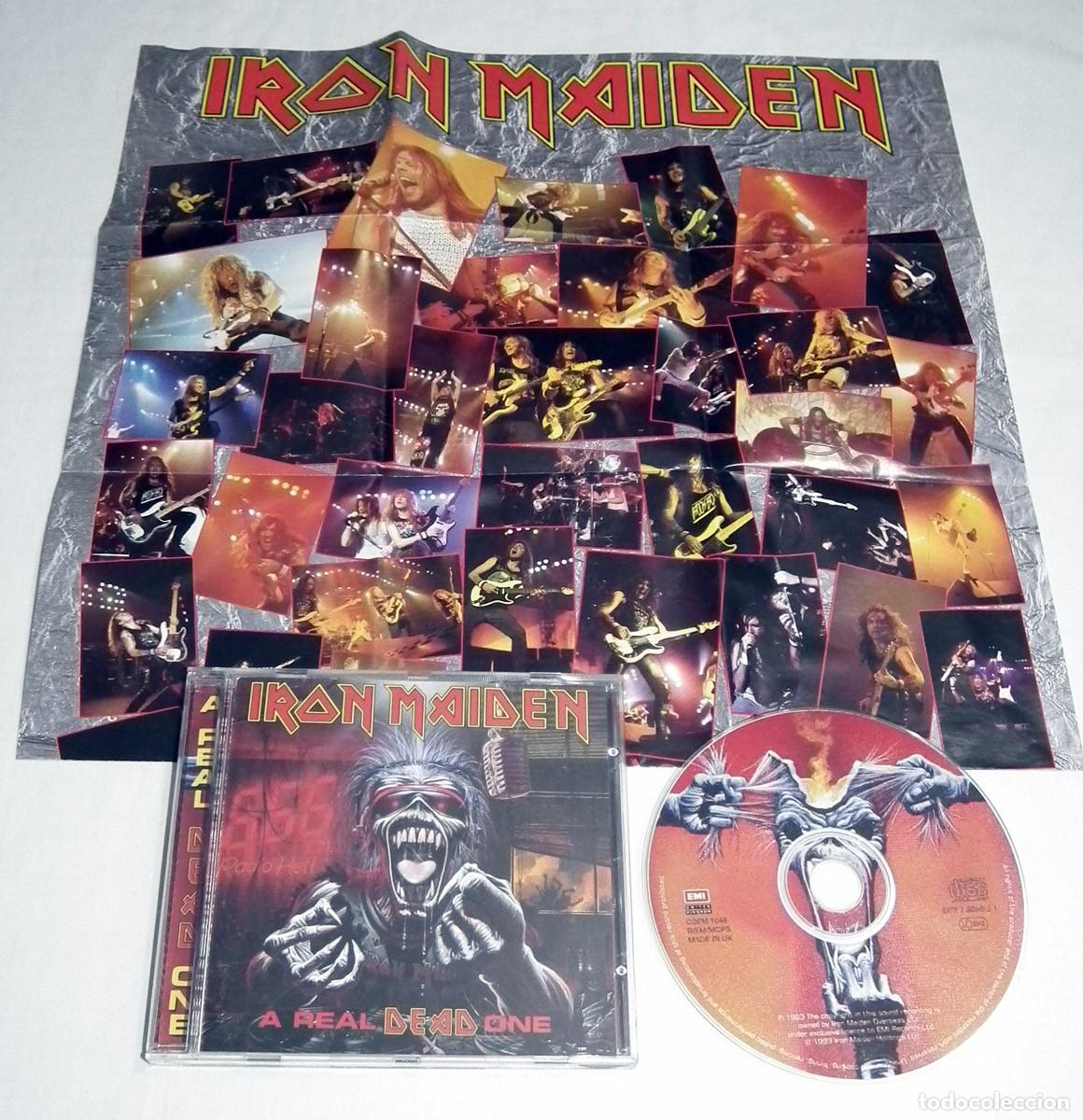 CDs de m&uacute;sica: CD IRON MAIDEN - A REAL DEAD ONE - Foto 3