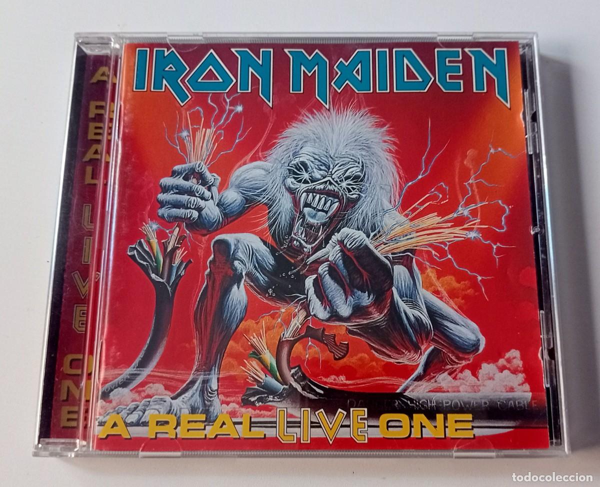 CDs de m&uacute;sica: CD IRON MAIDEN - A REAL LIVE ONE - Foto 1