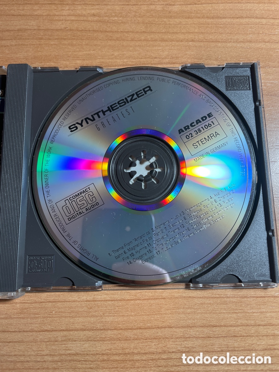 CDs de m&uacute;sica: CD Synthesizer Greatest Ed Starink - Foto 3