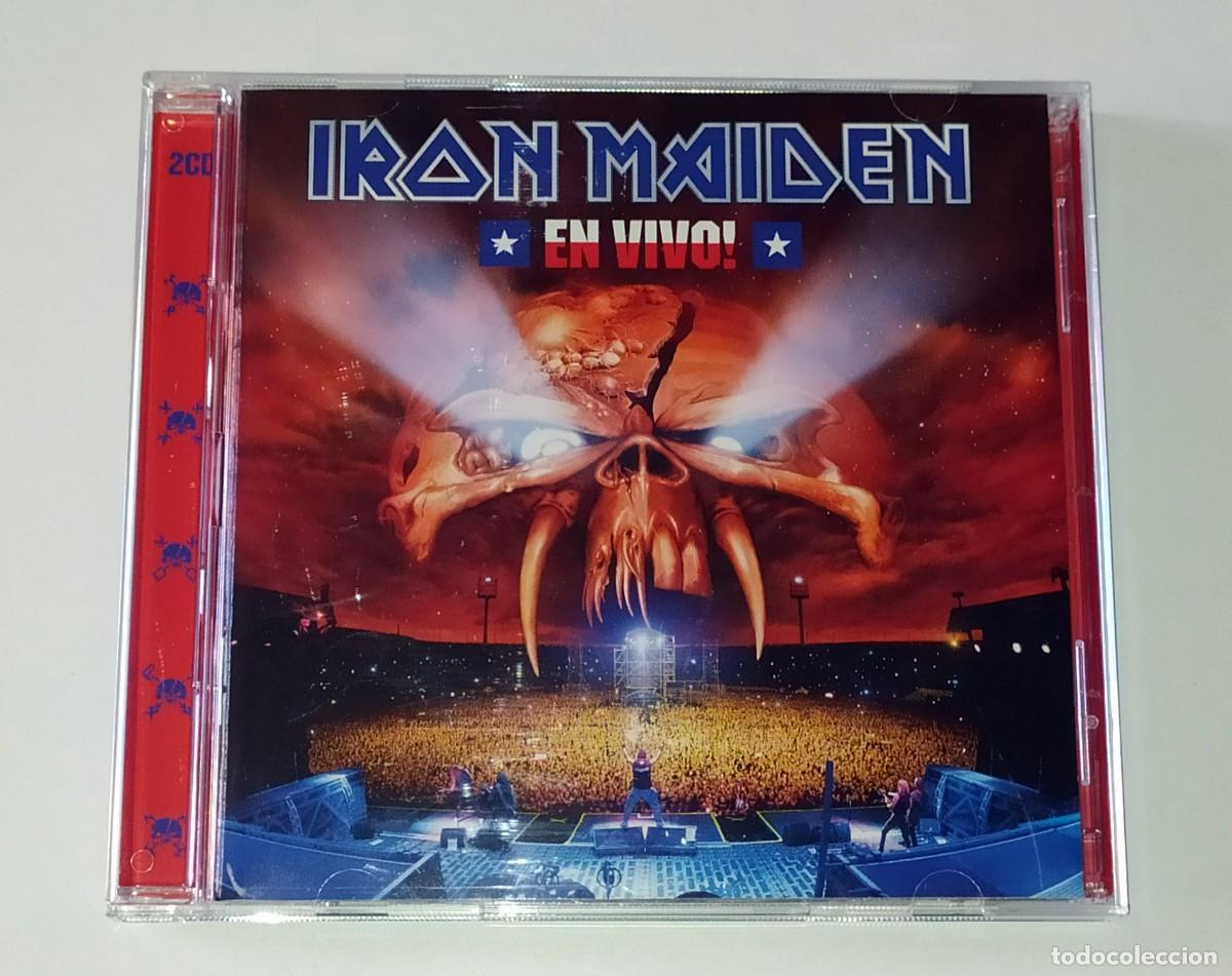 CDs de m&uacute;sica: DOBLE CD IRON MAIDEN - EN VIVO! - Foto 1