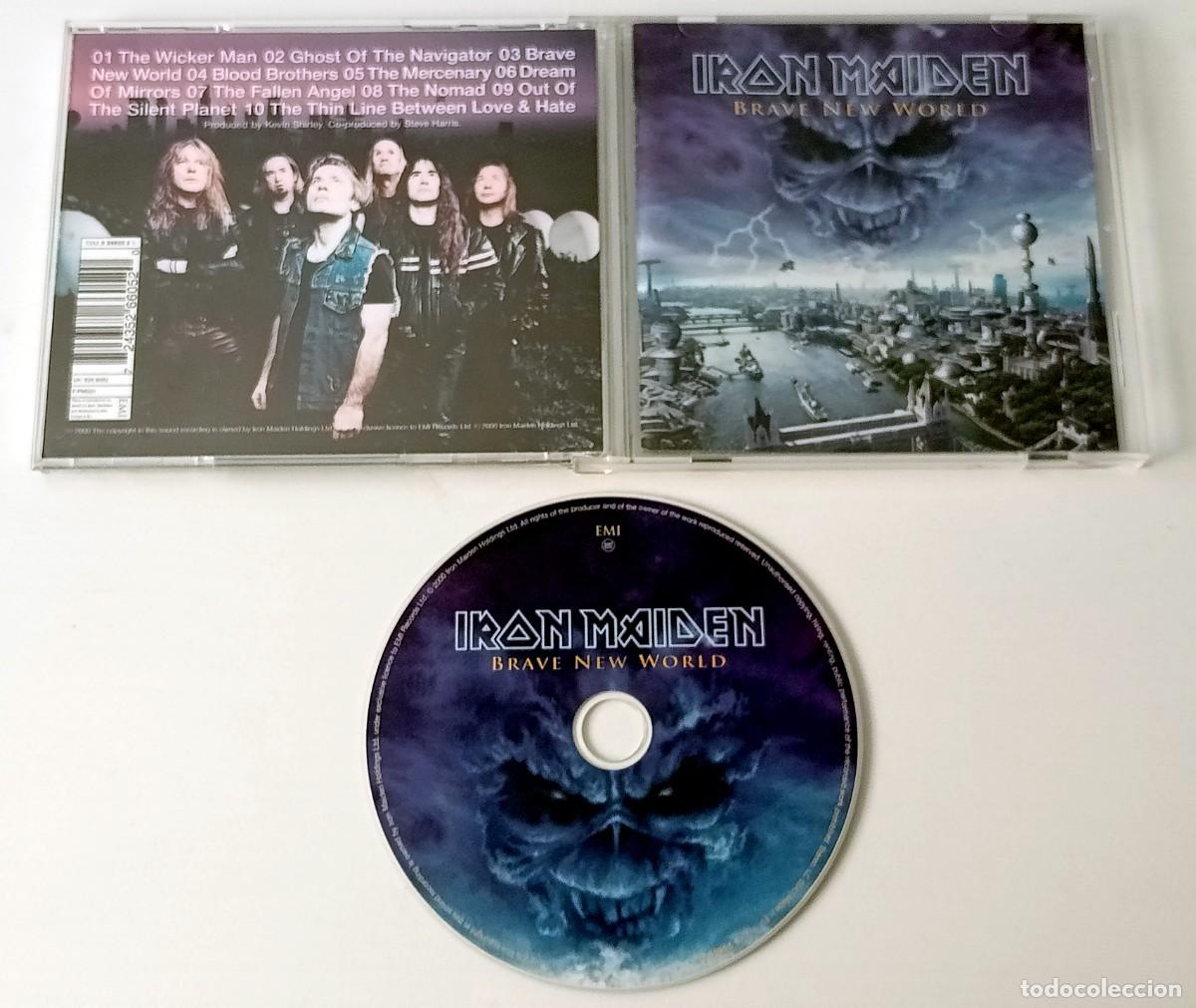 CDs de m&uacute;sica: CD IRON MAIDEN - BRAVE NEW WORLD - Foto 2