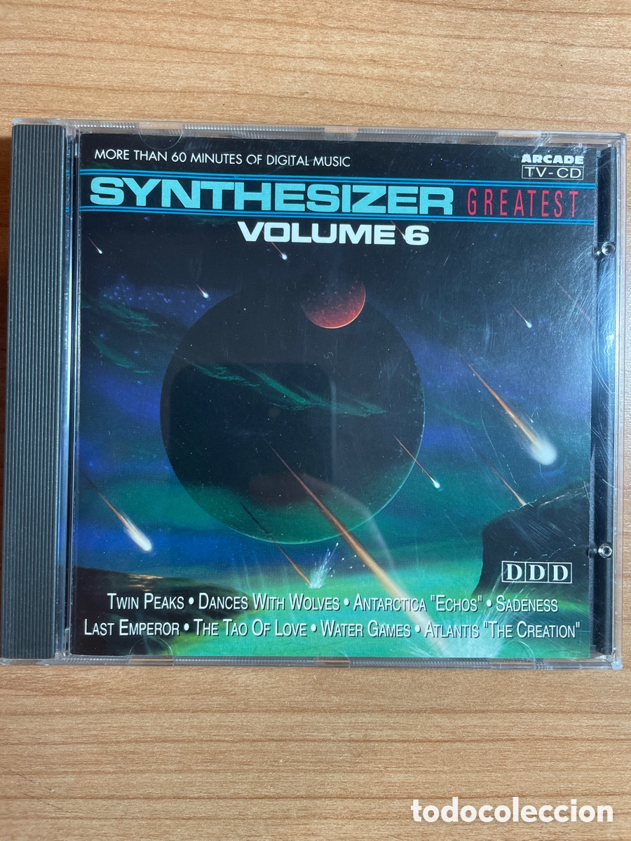 CDs de m&uacute;sica: CD Synthesizer Greatest 6 Ed Starink - Foto 1
