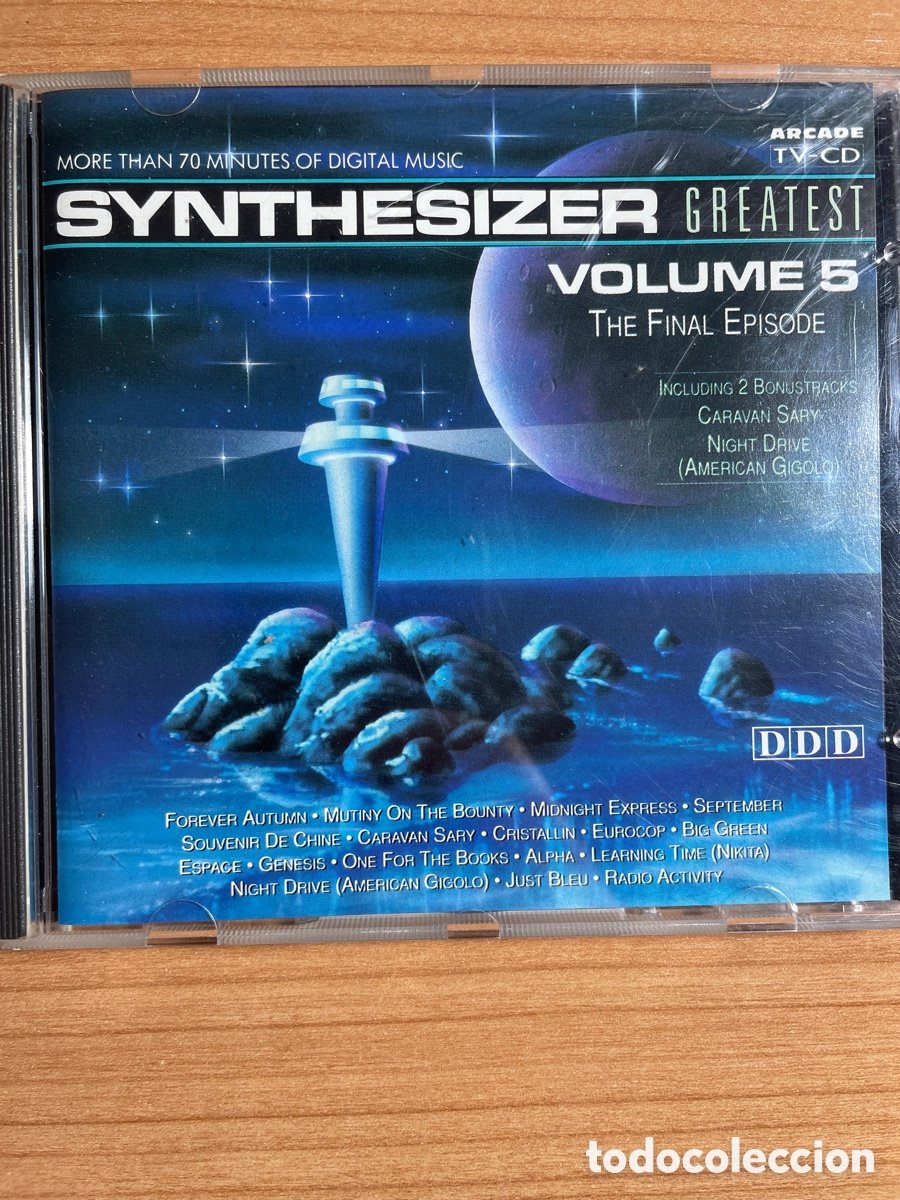 CDs de m&uacute;sica: CD Synthesizer Greatest 5 Ed Starink - Foto 1