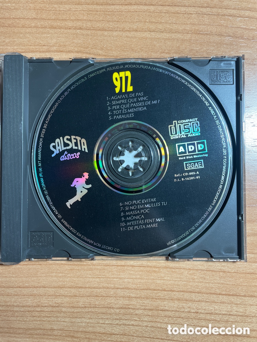 CDs de m&uacute;sica: CD 972 Tot &eacute;s mentida - Foto 3