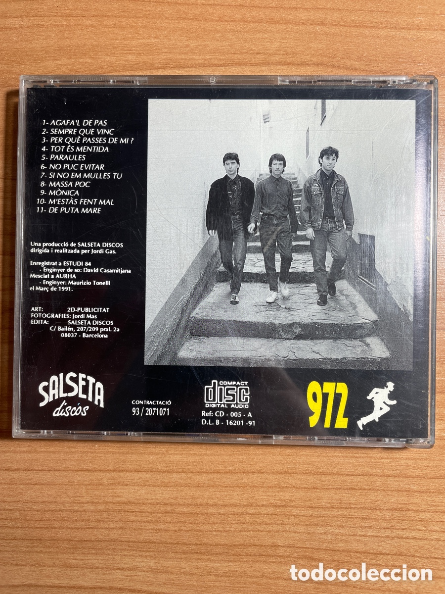 CDs de m&uacute;sica: CD 972 Tot &eacute;s mentida - Foto 4