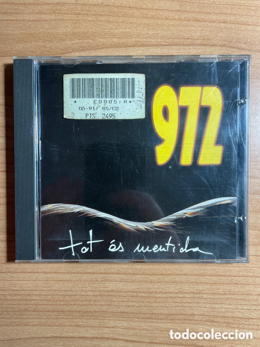 CDs de m&uacute;sica: CD 972 Tot &eacute;s mentida - Foto 1