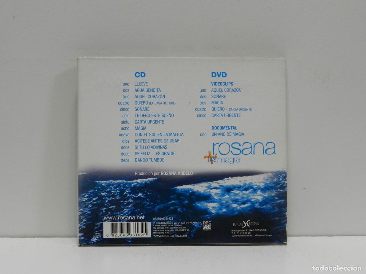 CDs de m&uacute;sica: DISCO CD + DVD. Rosana &ndash; Mas Magia. COMPACT DISC. - Foto 2