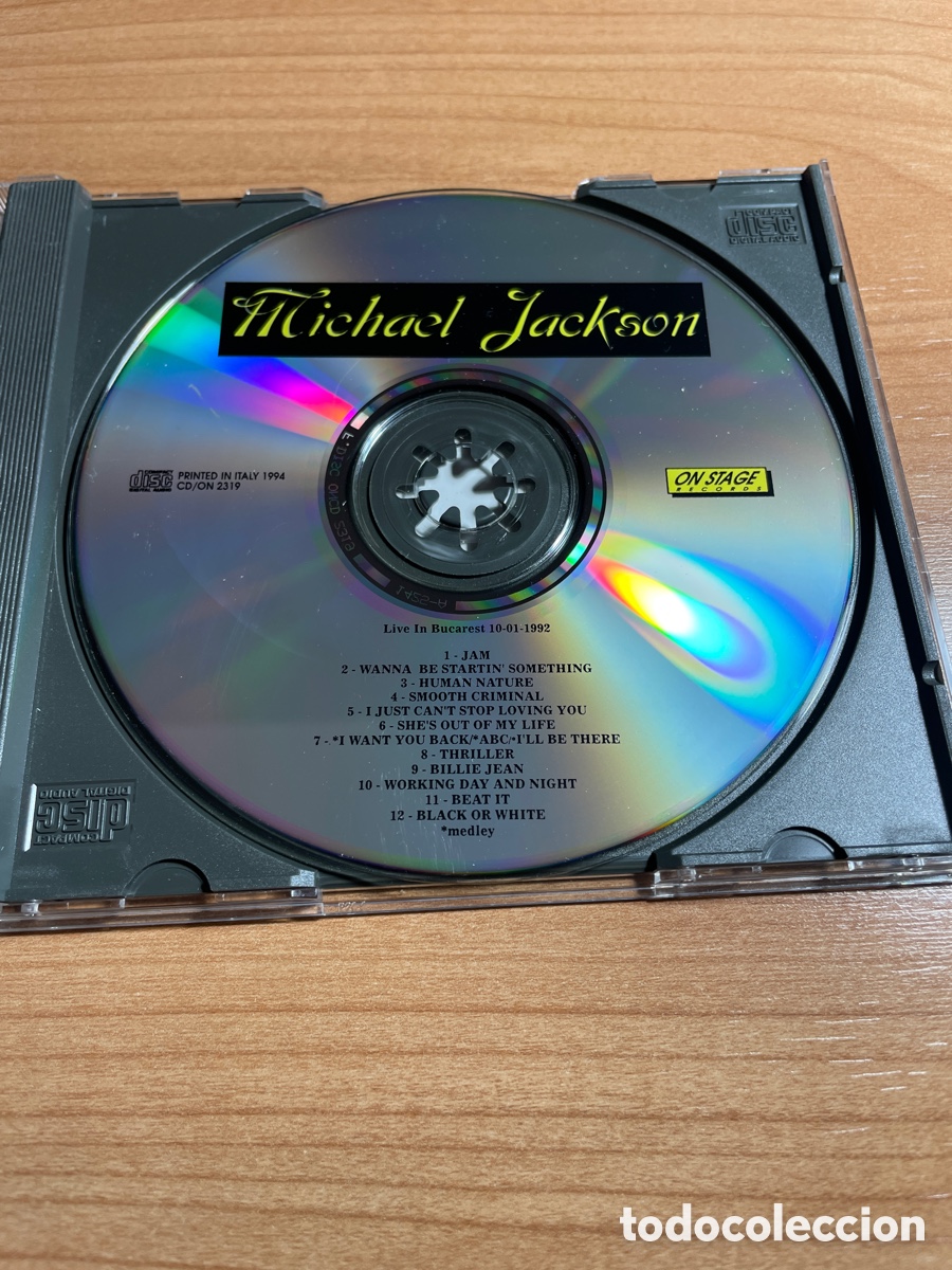 CDs de m&uacute;sica: CD Michael Jackson Live in Bucarest - Foto 3