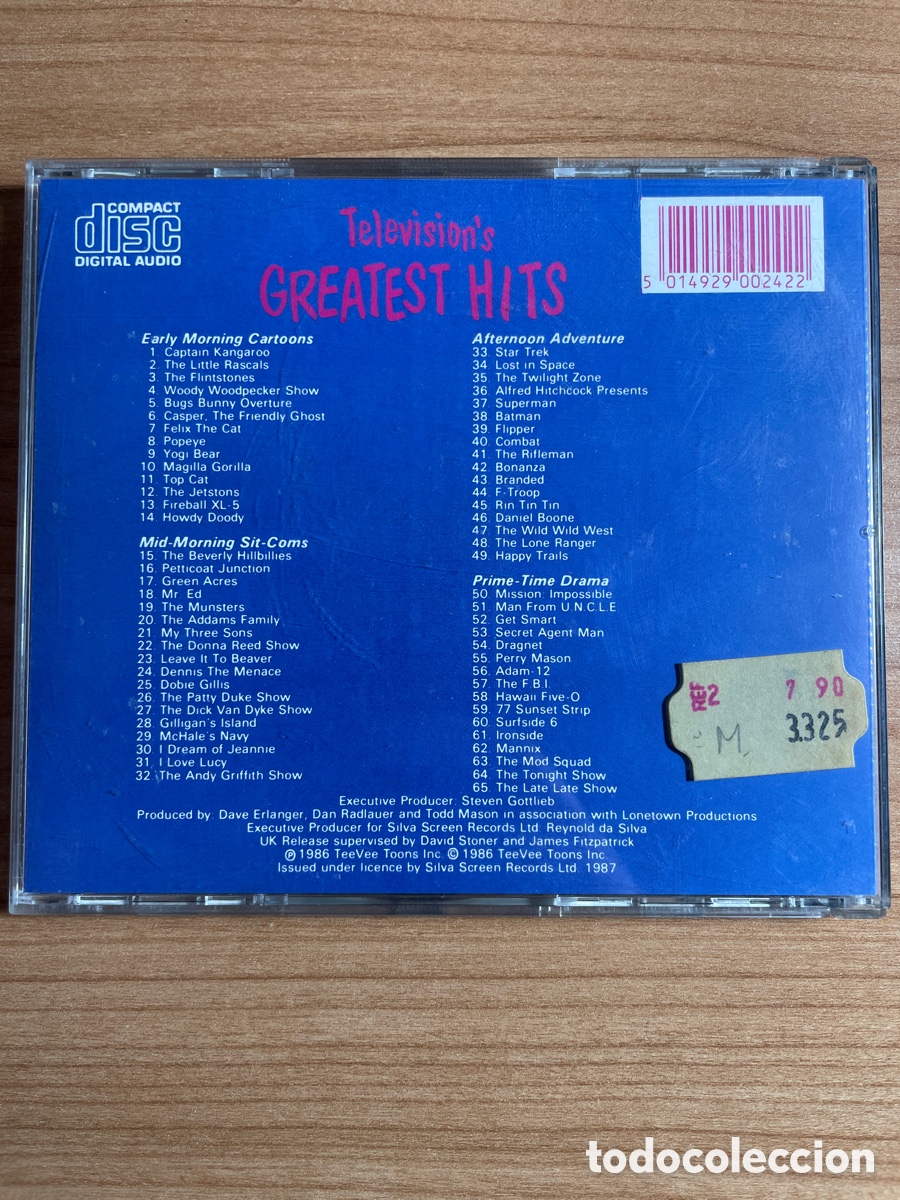 CDs de m&uacute;sica: CD Television&rsquo;s Greatest Hits - Foto 4