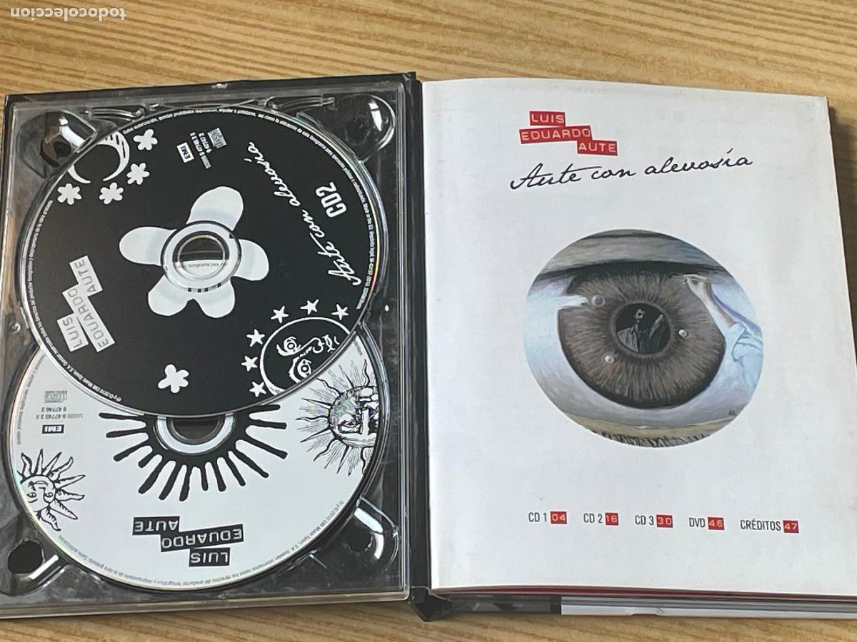 CDs de m&uacute;sica: AUTE CON ALEVOSIA - PACK CON 3CD+1DVD - EMI 2010 - Foto 2