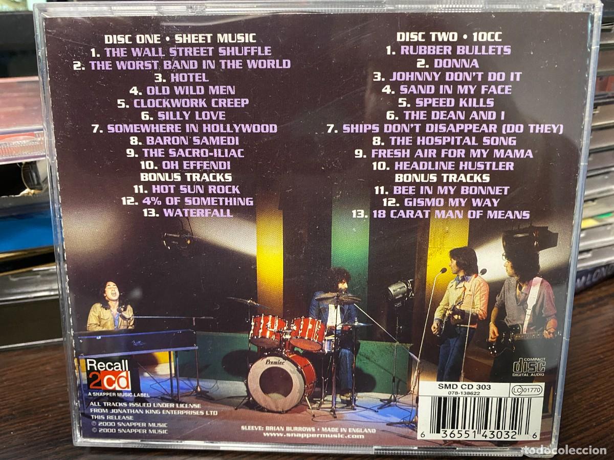 CDs de m&uacute;sica: 10cc - Two From Ten (2xCD, Comp) - Foto 2