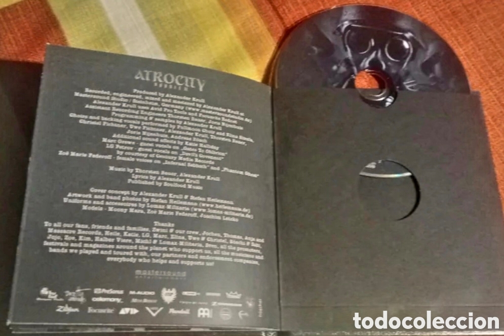 CDs de m&uacute;sica: ATROCITY 2 CD BOX...... - Foto 3