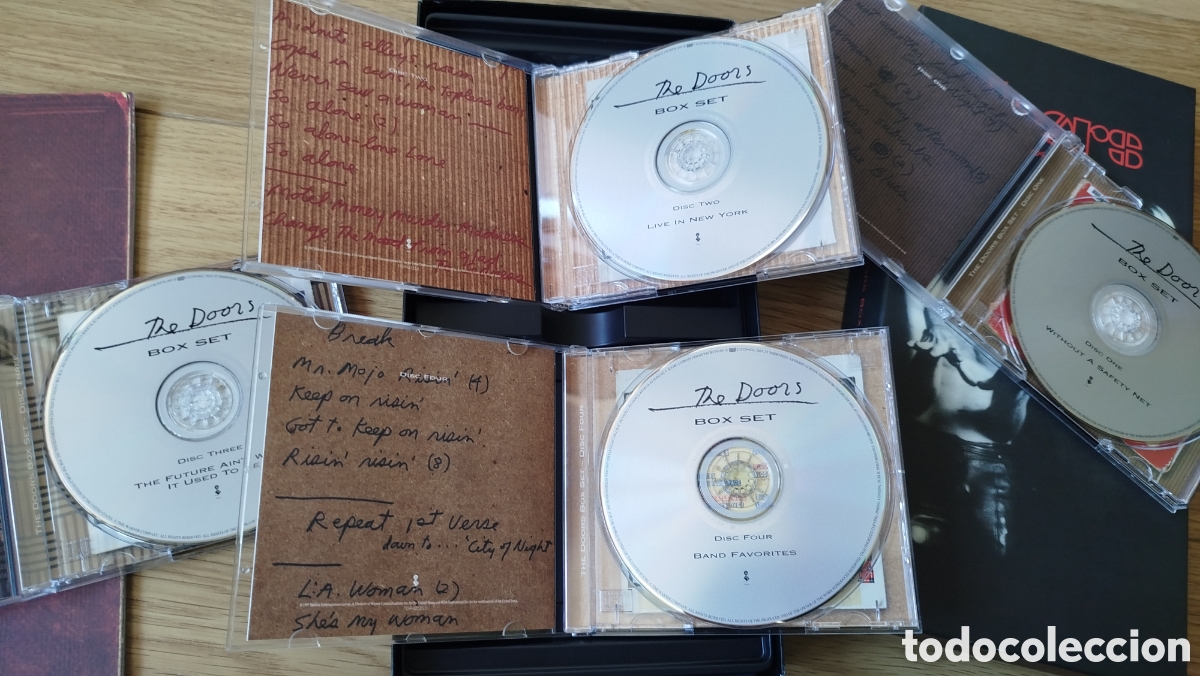 CDs de m&uacute;sica: Caja box set The Doors con 4 cds 1997 - Foto 2