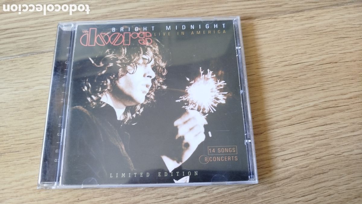CDs de M&uacute;sica: Bright Midnight: Live in America The Doors Elektra Records edicion limitada