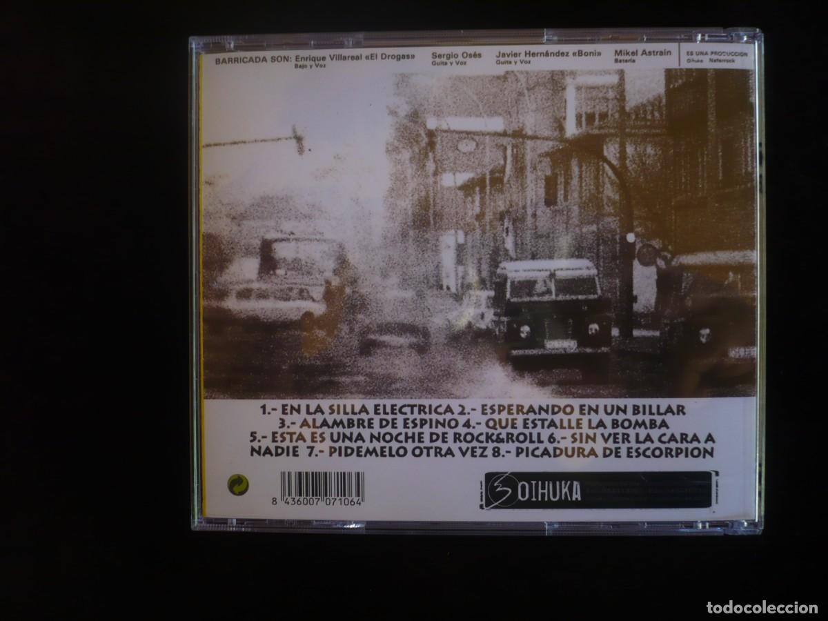 CDs de m&uacute;sica: barricada - noche de rock & roll - cd como nuevo - Foto 2