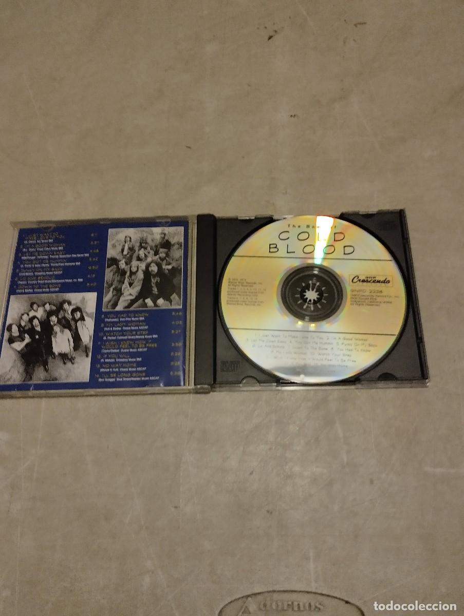 CDs de m&uacute;sica: Cold Blood CD The Best Of - Foto 2