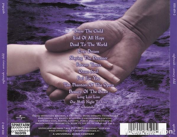 CDs de m&uacute;sica: Nightwish &ndash; Century Child - cd - Foto 2