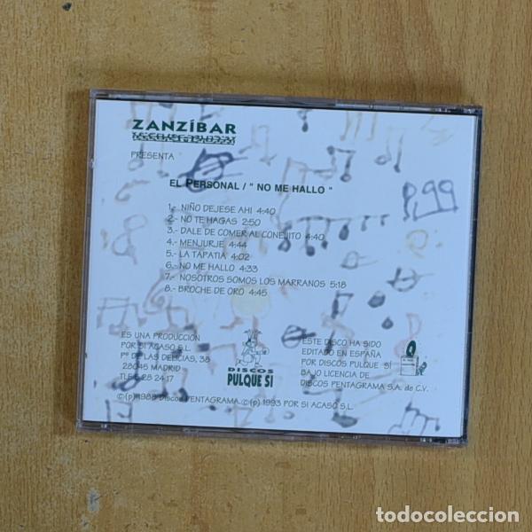 CDs de m&uacute;sica: EL PERSONAL - NO ME HALLO - CD - Foto 2