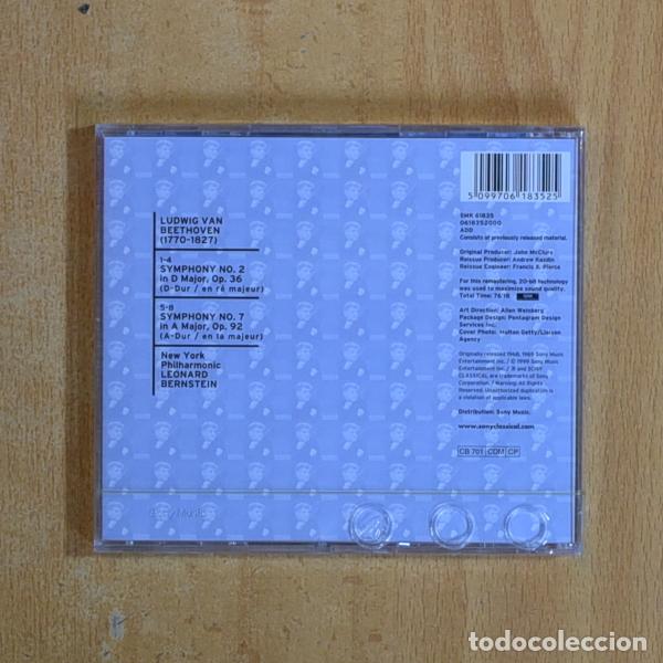 CDs de m&uacute;sica: BEETHOVEN - SYMPHONY NO 2 NO 7 - CD - Foto 2
