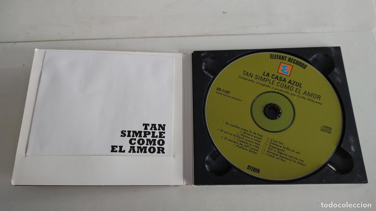 CDs de m&uacute;sica: LA CASA AZUL-CD TAN SIMPLE COMO EL AMOR-DIGIPAK - Foto 2