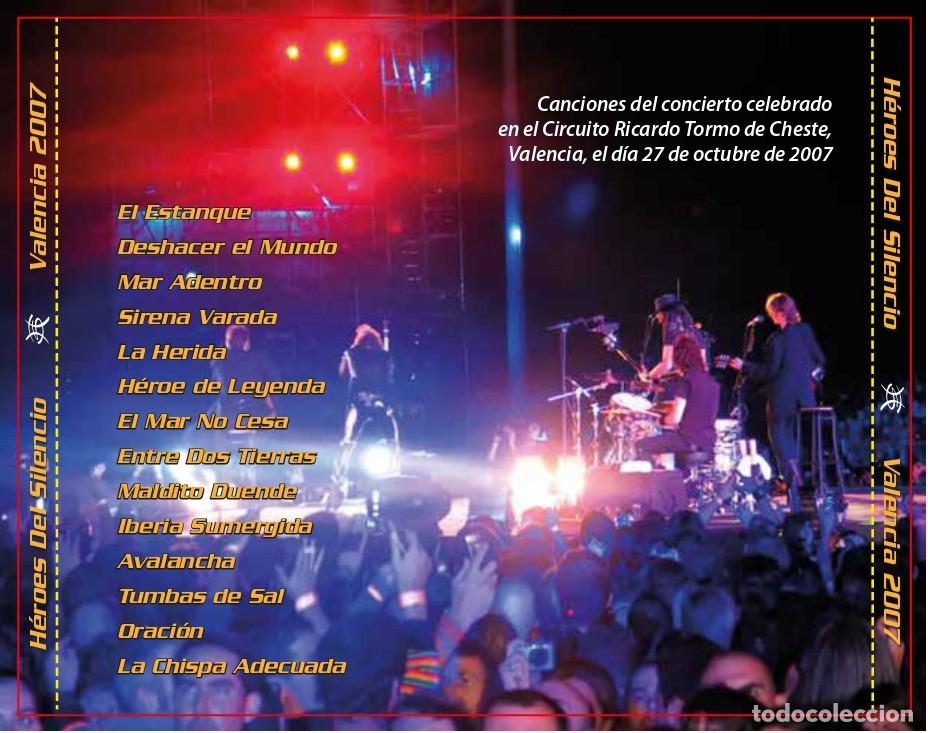 CDs de m&uacute;sica: H&Eacute;ROES DEL SILENCIO. EL &Uacute;LTIMO SILENCIO. CD. - Foto 2