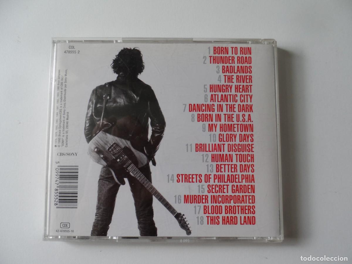 CDs de m&uacute;sica: CD ORIGINAL BRUCE SPRINGSTEEN GREATEST HITS - Foto 2