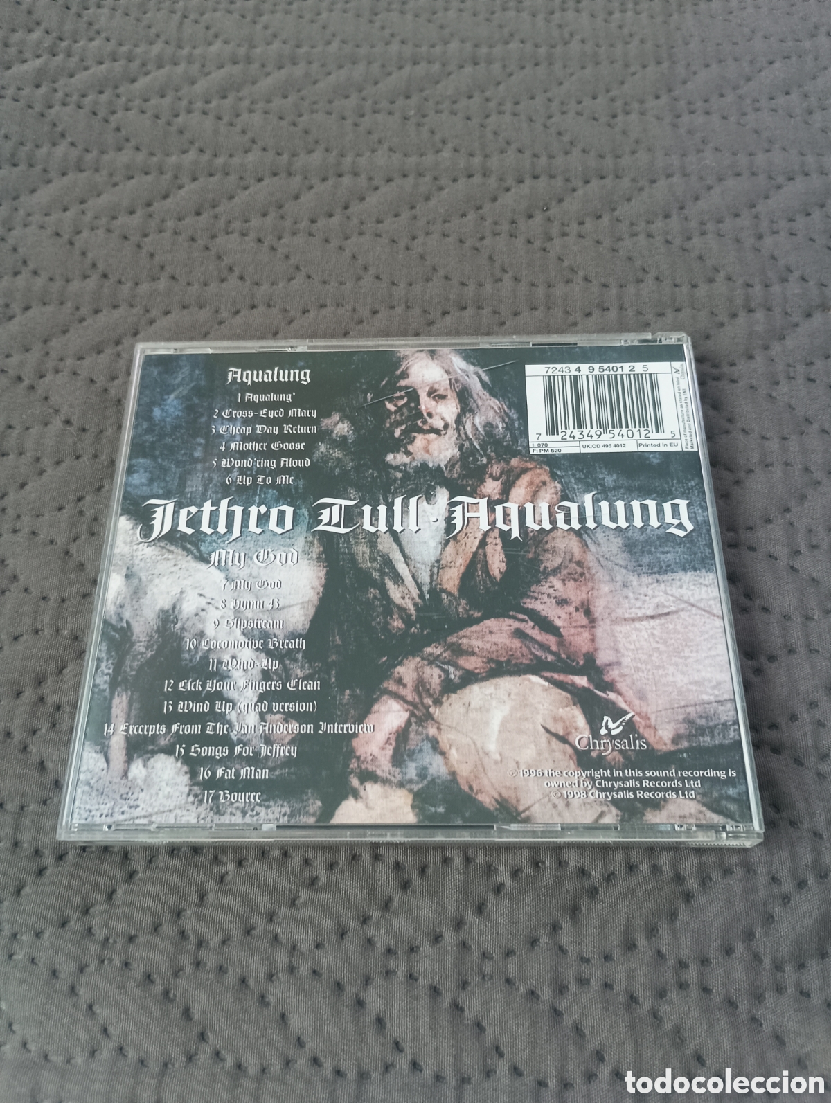 CDs de m&uacute;sica: CD Aqualung - Jethro Tull. Abierto, sin usar - Foto 2