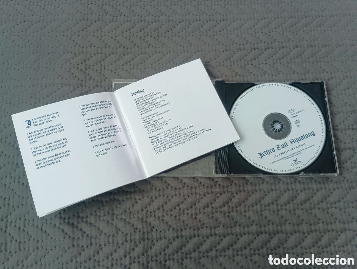 CDs de m&uacute;sica: CD Aqualung - Jethro Tull. Abierto, sin usar - Foto 4