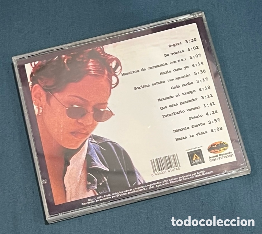 CDs de m&uacute;sica: CD. Nona. &ldquo;Nadie como yo&rdquo;. 2001. - Foto 2