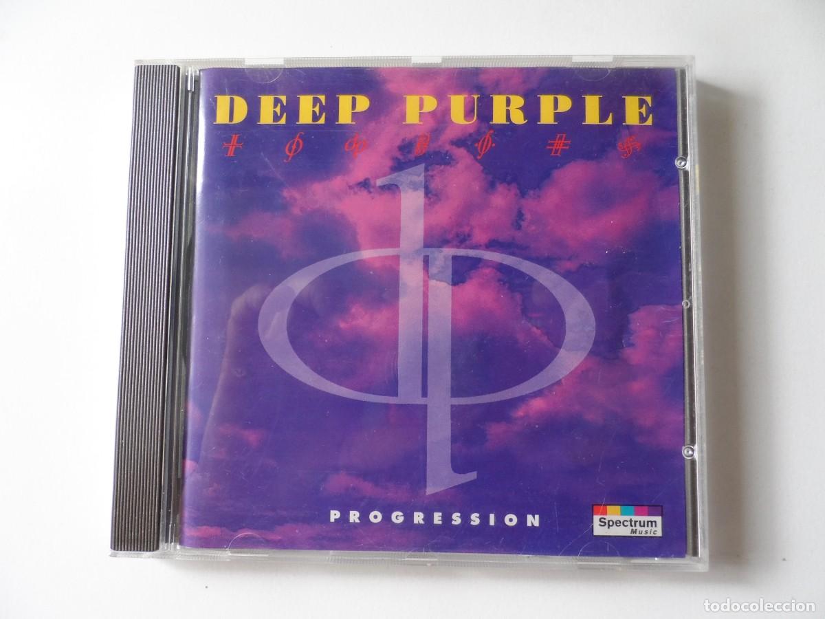 CDs de m&uacute;sica: CD ORIGINAL DEEP PURPLE PROGRESSION - Foto 1