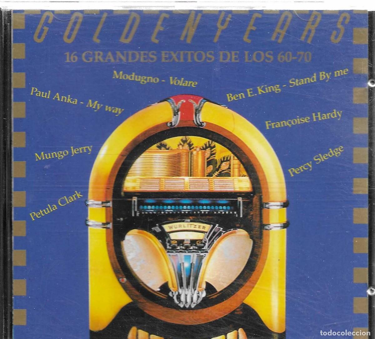 golden years-16 grandes exitos de los 60/70-rec - Compra venta en ...