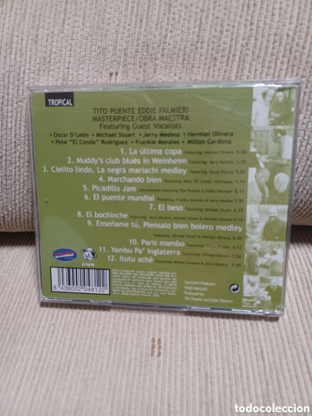 CDs de m&uacute;sica: Cd masterpiece obra maestra - Foto 3