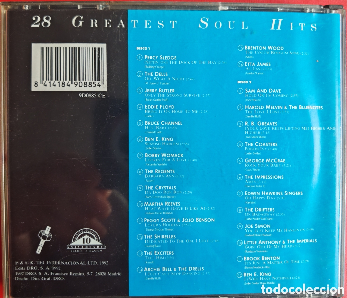 CDs de m&uacute;sica: Soul Original Classics Artists 6 CDs - Foto 8