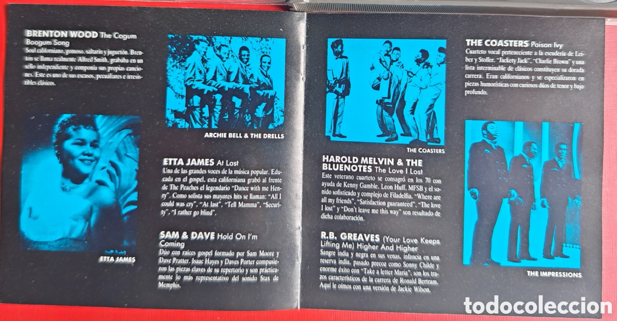 CDs de m&uacute;sica: Soul Original Classics Artists 6 CDs - Foto 12