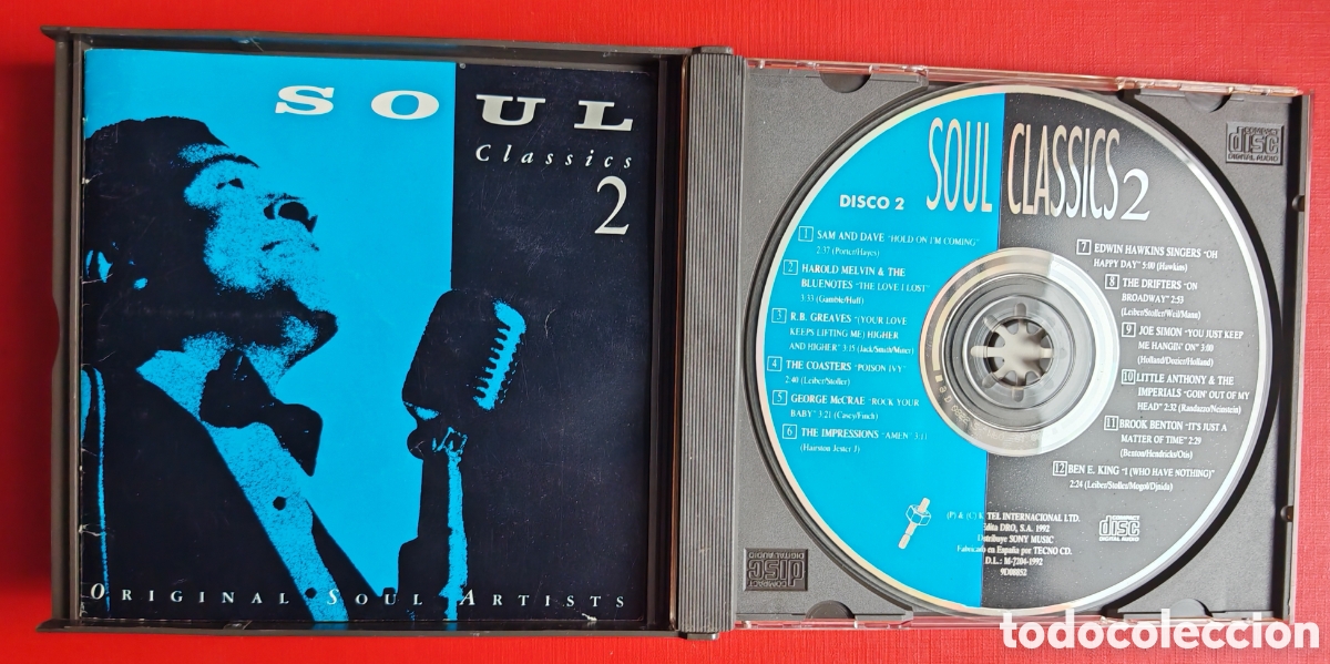 CDs de m&uacute;sica: Soul Original Classics Artists 6 CDs - Foto 15