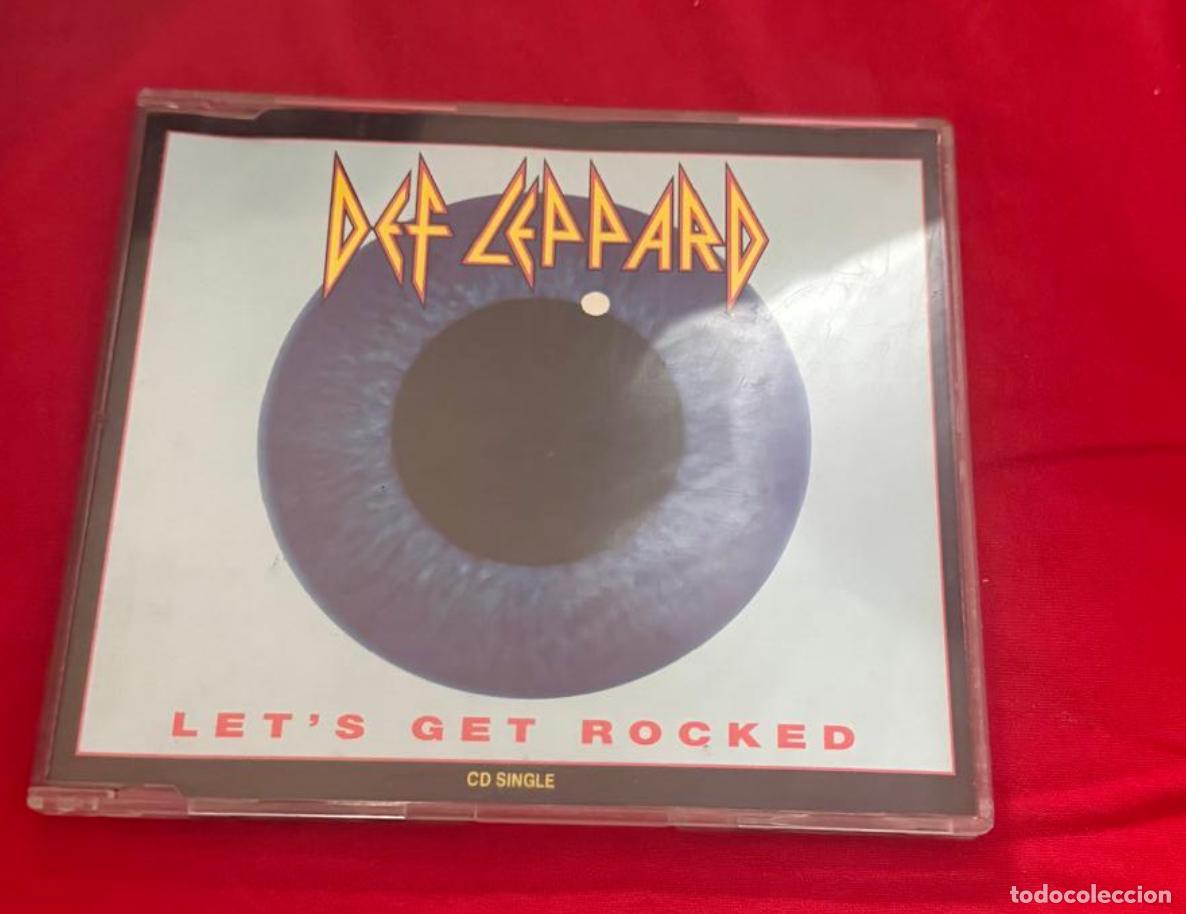 CDs de m&uacute;sica: Def Leppard Lets get rocker Maxi CD EX EX - Foto 1