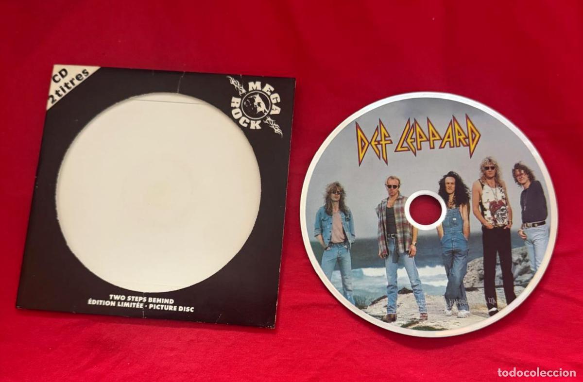 CDs de m&uacute;sica: Def Leppard Tow Steps Behind Maxi CD EX EX - Foto 1