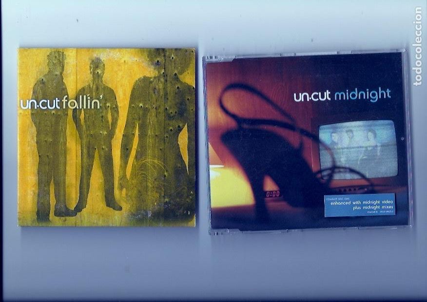 CDs de m&uacute;sica: UN-CUT. Fallin. Midnight (2 cds single 2003) - Foto 1