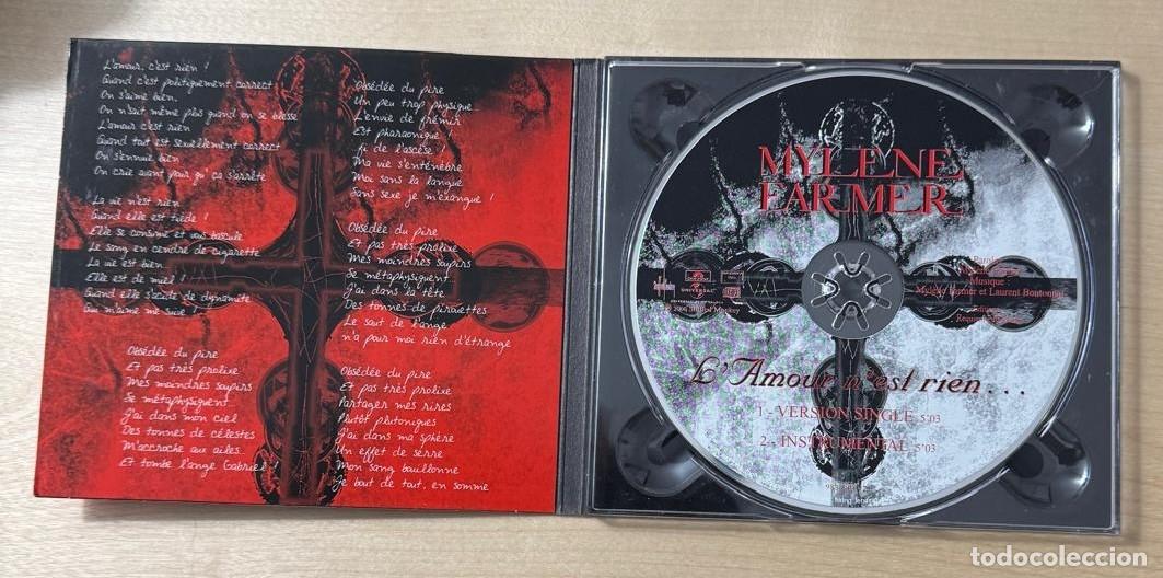 CDs de m&uacute;sica: Mylene Farmer LAmour NEst Rien... CD - Foto 3