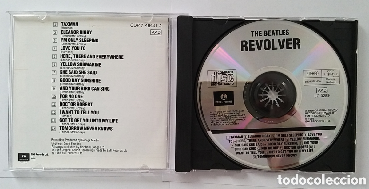 CDs de m&uacute;sica: THE BEATLES - REVOLVER - Foto 3