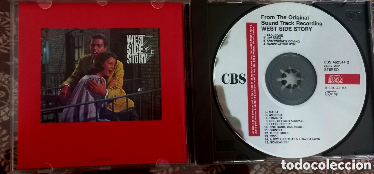 CDs de m&uacute;sica: WEST SIDE STORY B.S.O - Foto 2