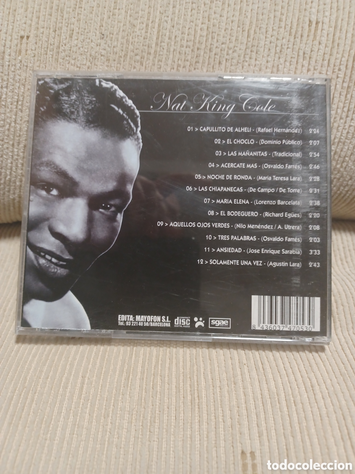 CDs de m&uacute;sica: Cd musica nat king cole - Foto 3