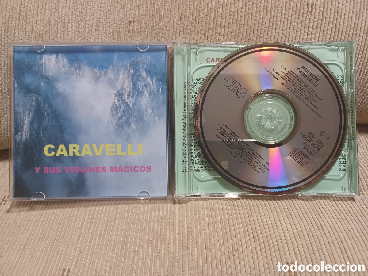 CDs de m&uacute;sica: Cd caravelli rainbow - Foto 2