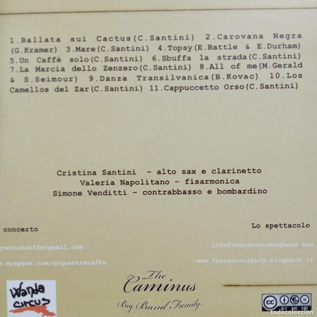 CDs de m&uacute;sica: ORQUESTRA CAFFE, SBUFFA LA STRADA. CD. - Foto 2