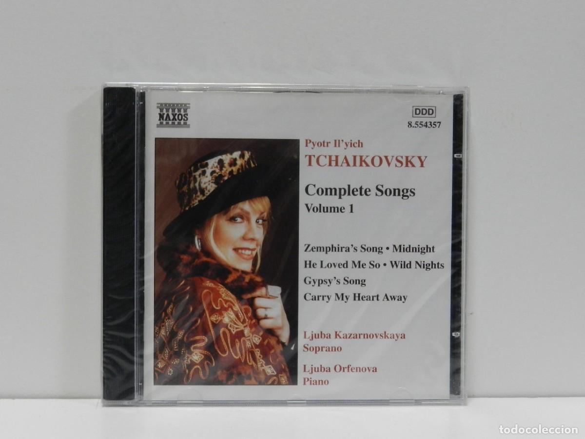 CDs de m&uacute;sica: DISCO CD. Tchaikovsky &ndash; Complete Songs Vol. 1. COMPACT DISC. - Foto 1